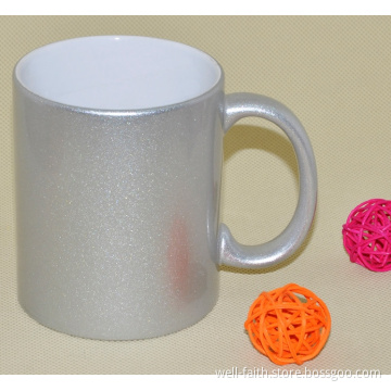 11oz Sublimation Silver Mug